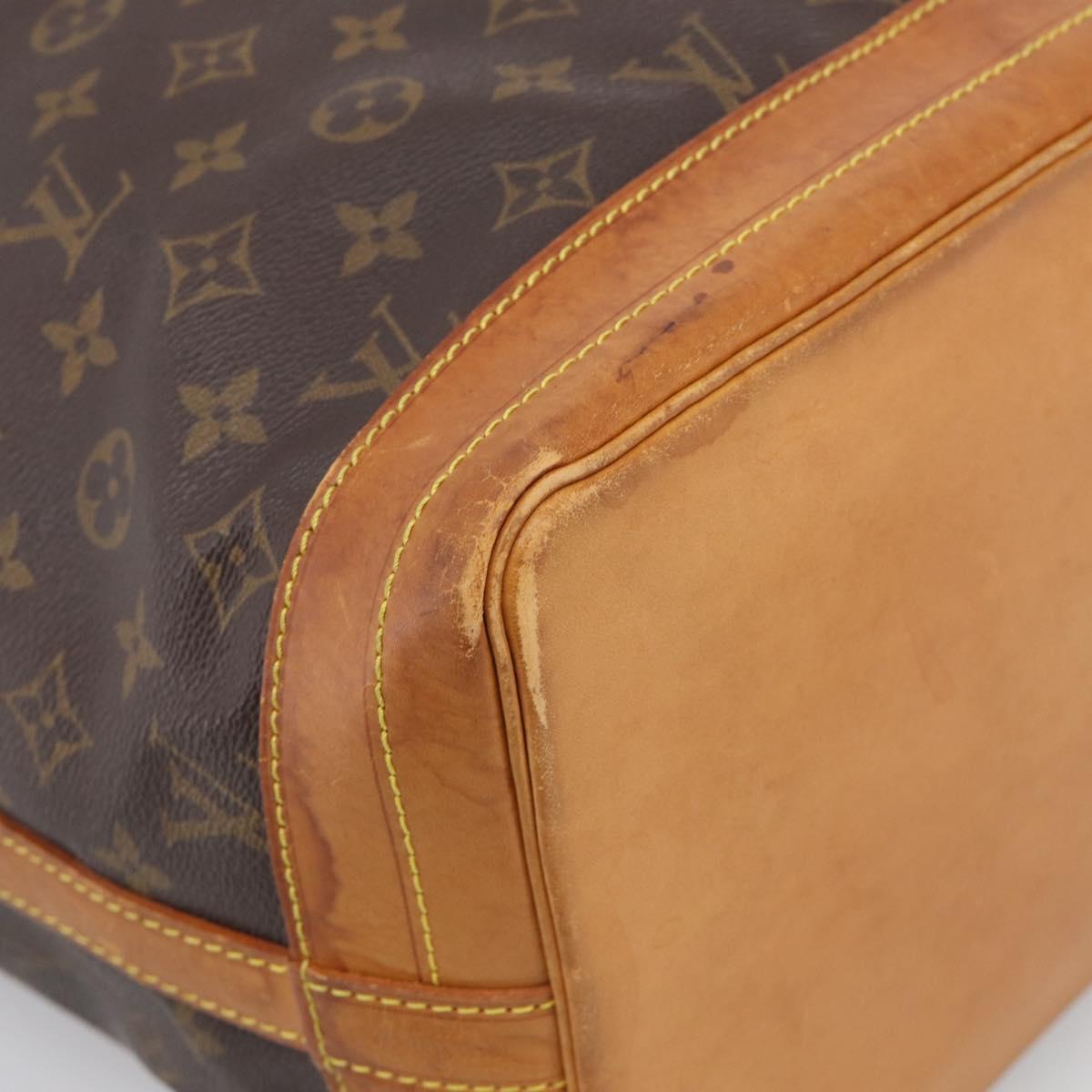 LOUIS VUITTON Monogram Noe Shoulder Bag M42224 LV Auth ka7210