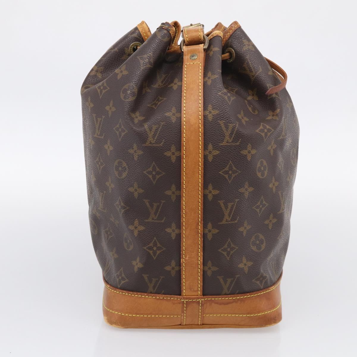 LOUIS VUITTON Monogram Noe Shoulder Bag M42224 LV Auth ka7210