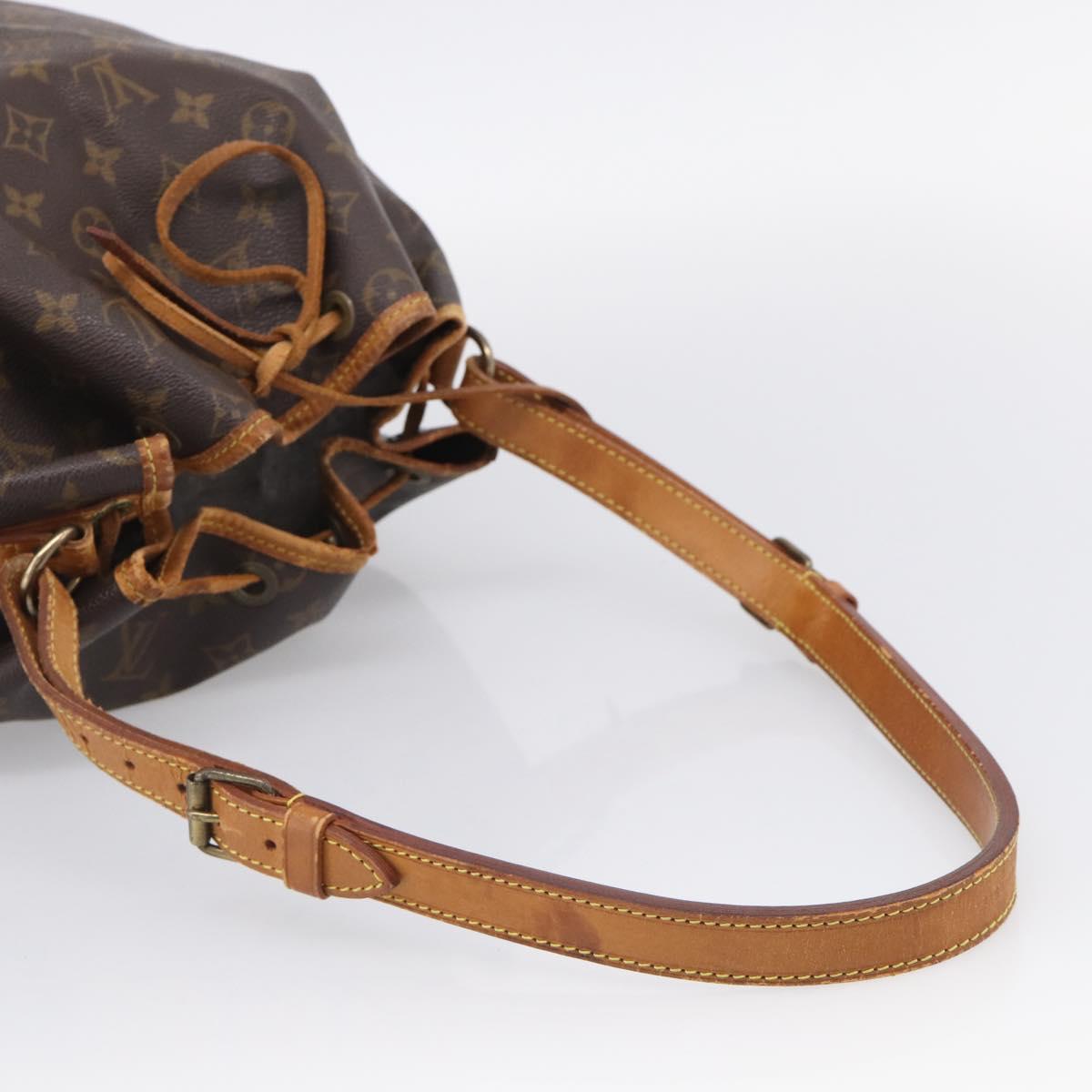 LOUIS VUITTON Monogram Noe Shoulder Bag M42224 LV Auth ka7210