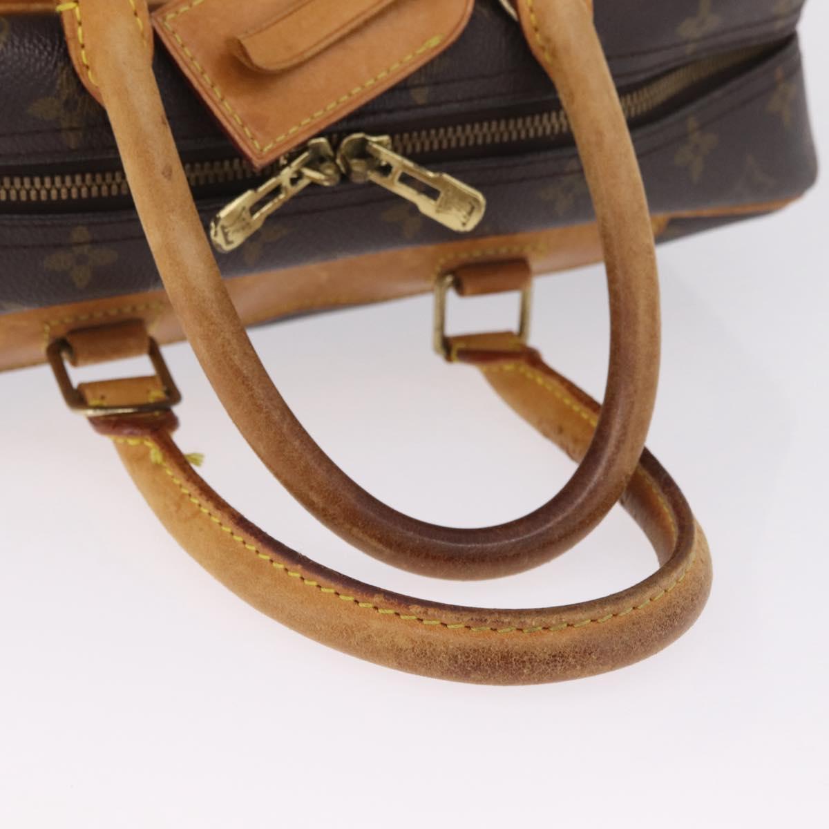 LOUIS VUITTON Monogram Deauville Hand Bag M47270 LV Auth ka7222