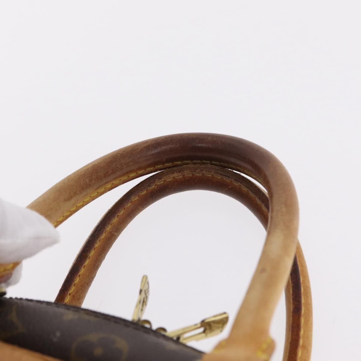 LOUIS VUITTON Monogram Deauville Hand Bag M47270 LV Auth ka7222