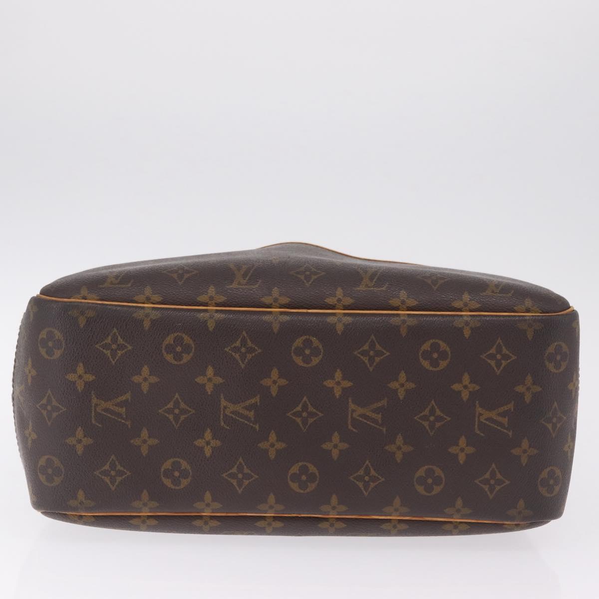 LOUIS VUITTON Monogram Deauville Hand Bag M47270 LV Auth ka7222