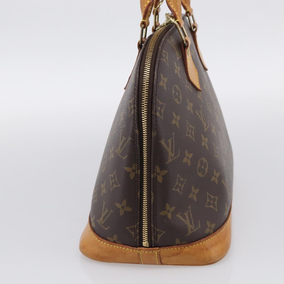 LOUIS VUITTON Monogram Alma Hand Bag M51130 LV Auth ka7223