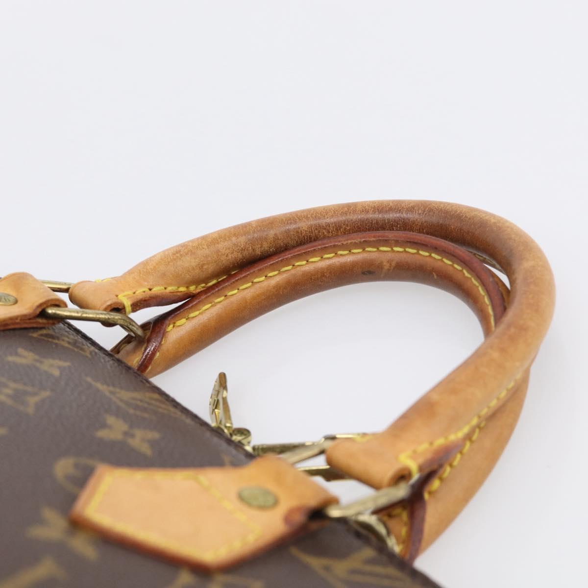 LOUIS VUITTON Monogram Alma Hand Bag M51130 LV Auth ka7223