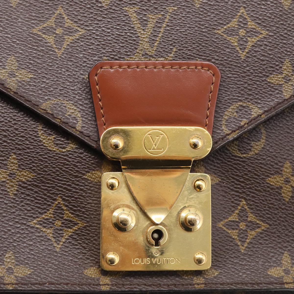LOUIS VUITTON Monogram Monceau26 Hand Bag M51187 LV Auth ka7225