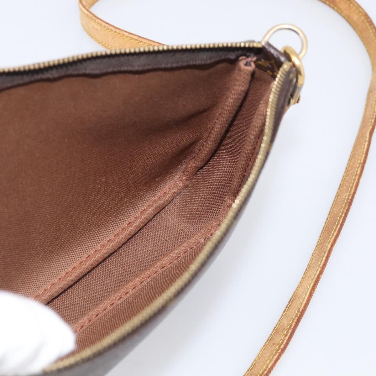 LOUIS VUITTON Monogram Pochette Accessoires Pouch M51980 LV Auth ka7226