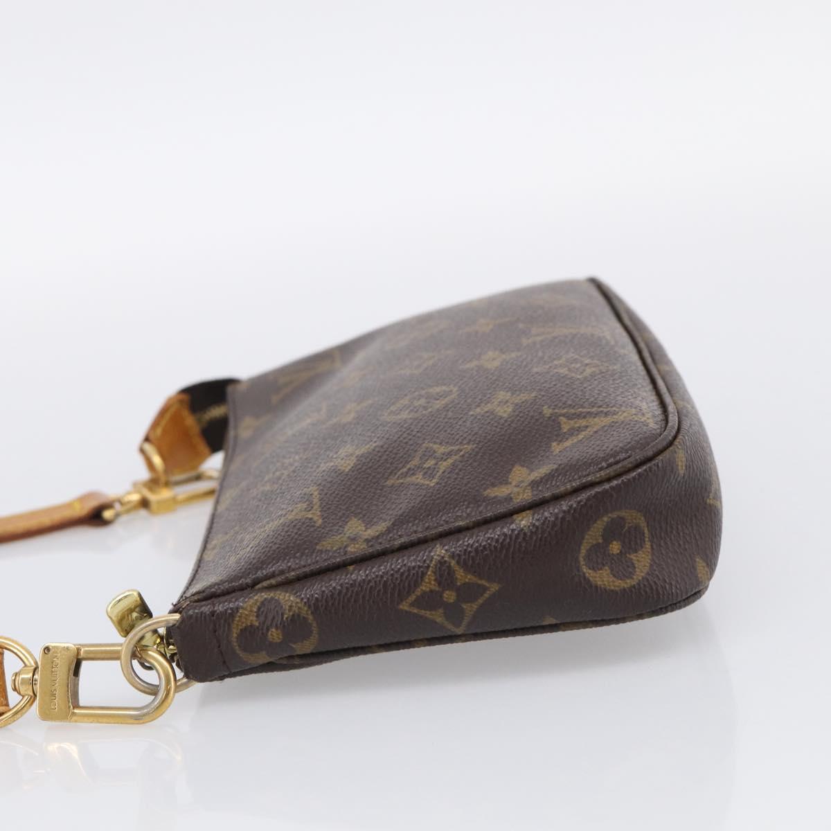 LOUIS VUITTON Monogram Pochette Accessoires Pouch M51980 LV Auth ka7226
