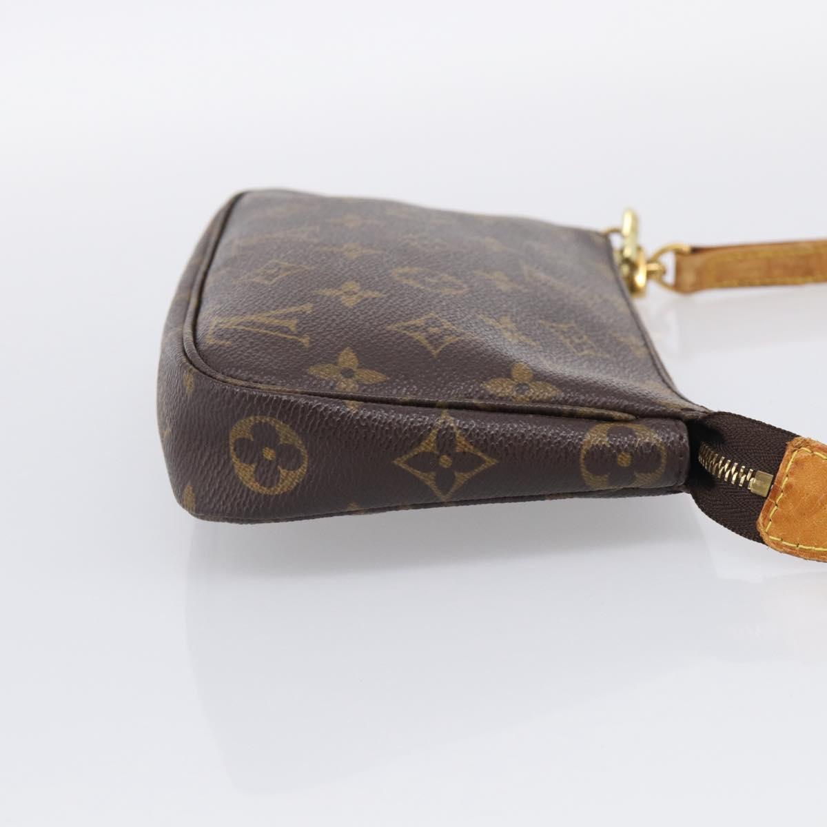 LOUIS VUITTON Monogram Pochette Accessoires Pouch M51980 LV Auth ka7226
