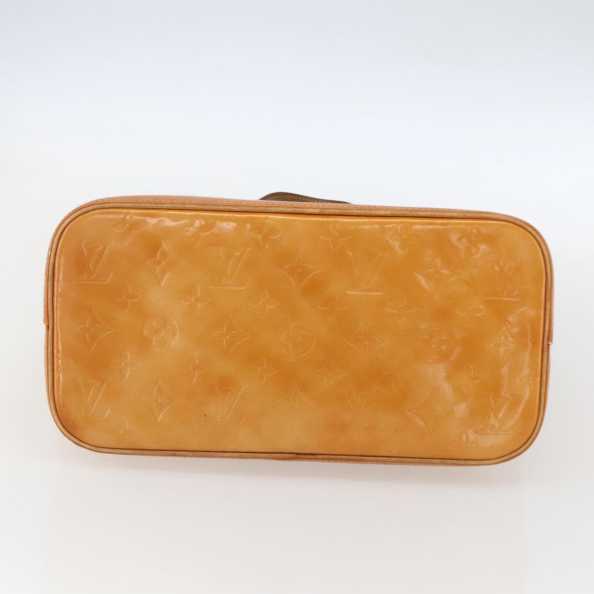 LOUIS VUITTON Monogram Vernis Houston Bag Marshmallow Pink M91302 LV Auth ka723