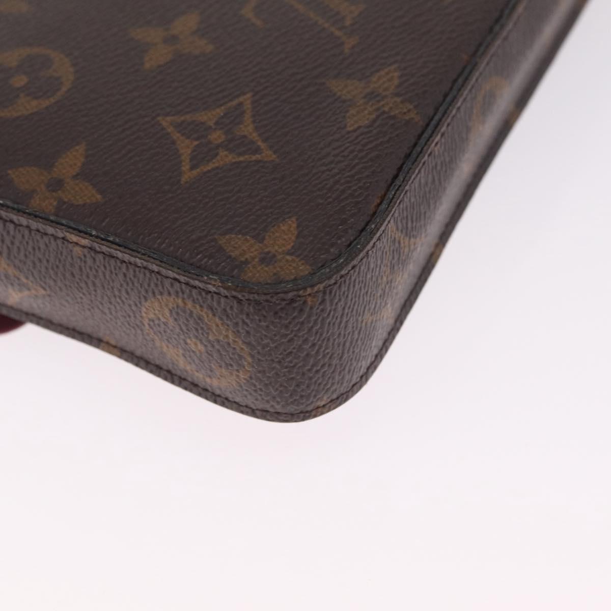 LOUIS VUITTON Monogram Wallet Pochette Felice Bag M81896 LV Auth ka7238A