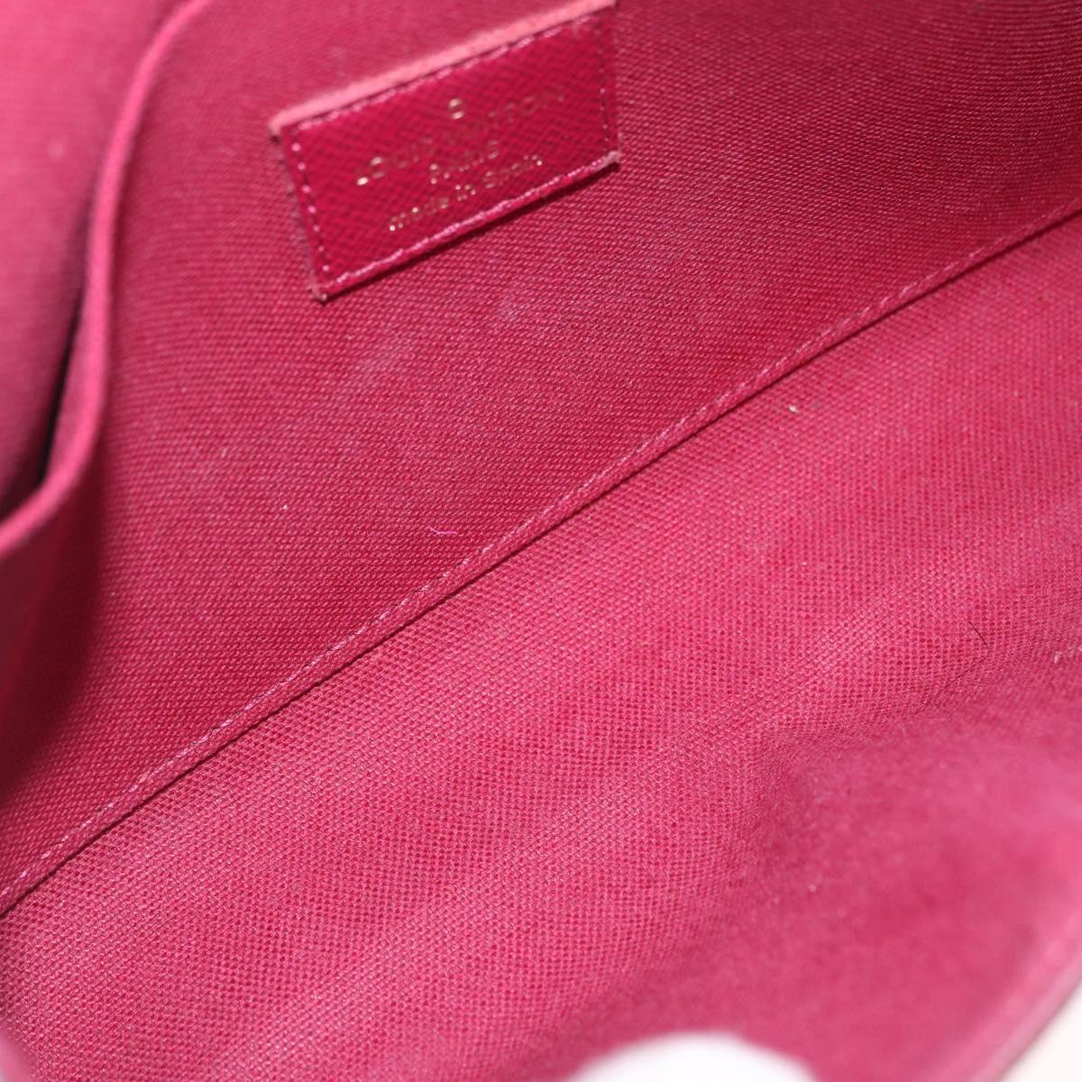 LOUIS VUITTON Monogram Wallet Pochette Felice Bag M81896 LV Auth ka7238A