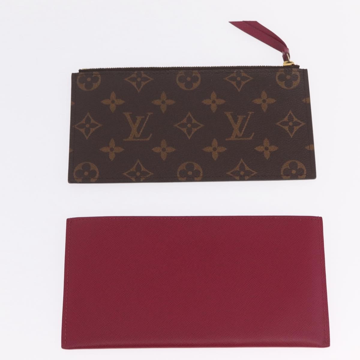 LOUIS VUITTON Monogram Wallet Pochette Felice Bag M81896 LV Auth ka7238A