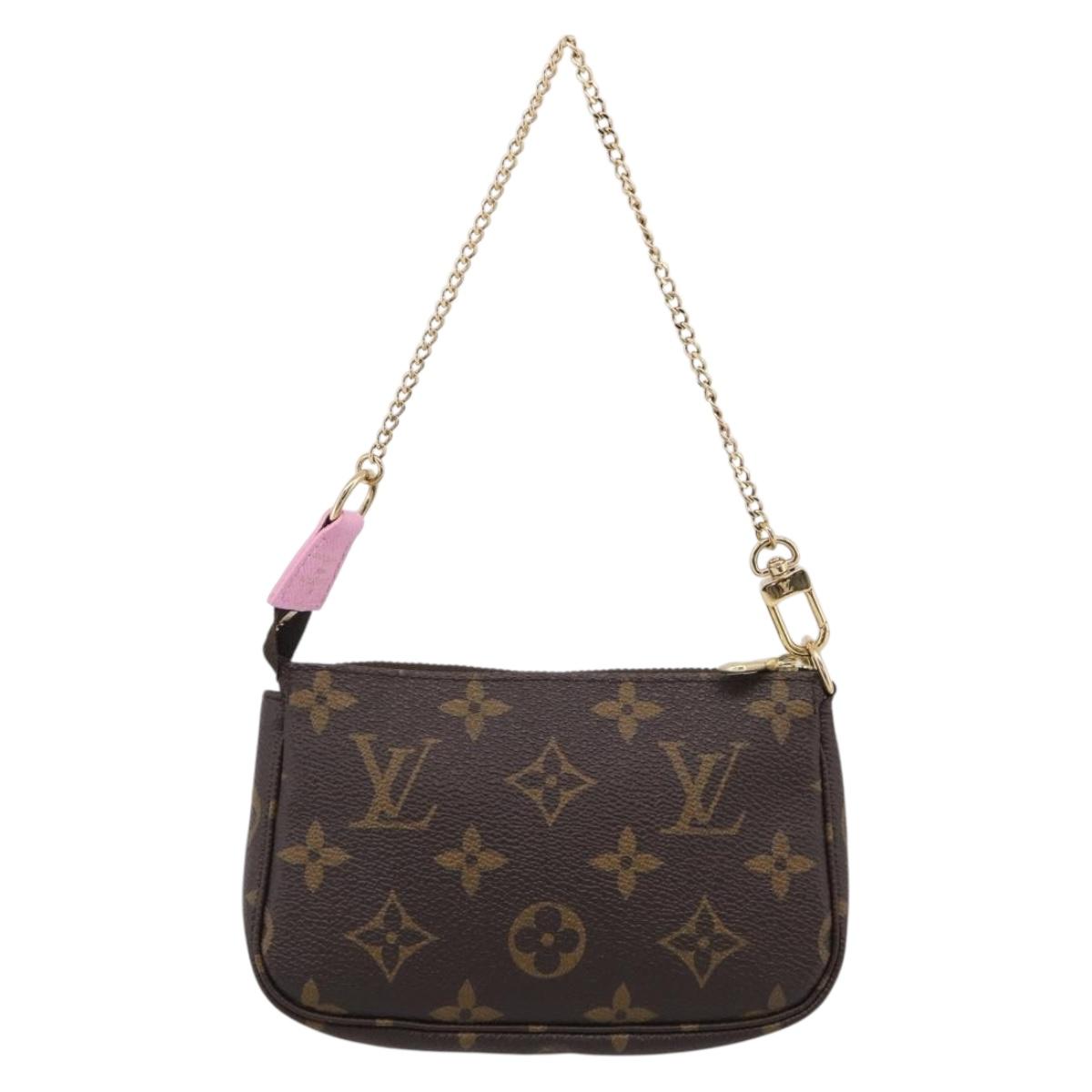 LOUIS VUITTON Vivienne Mini Pochette Accessoires Pouch M81760 LV Auth ka7248M