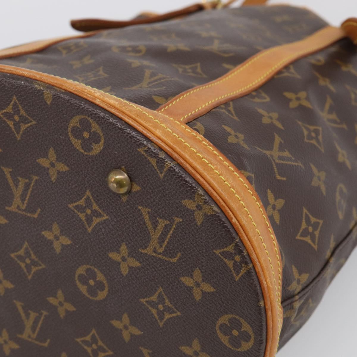 LOUIS VUITTON Monogram Bucket GM Shoulder Bag M42236 LV Auth ka7249