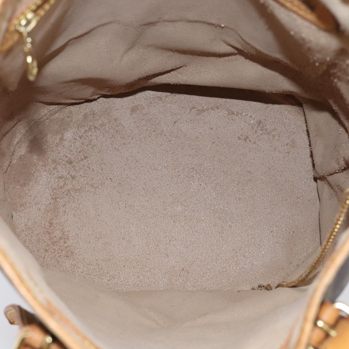 LOUIS VUITTON Monogram Bucket GM Shoulder Bag M42236 LV Auth ka7249