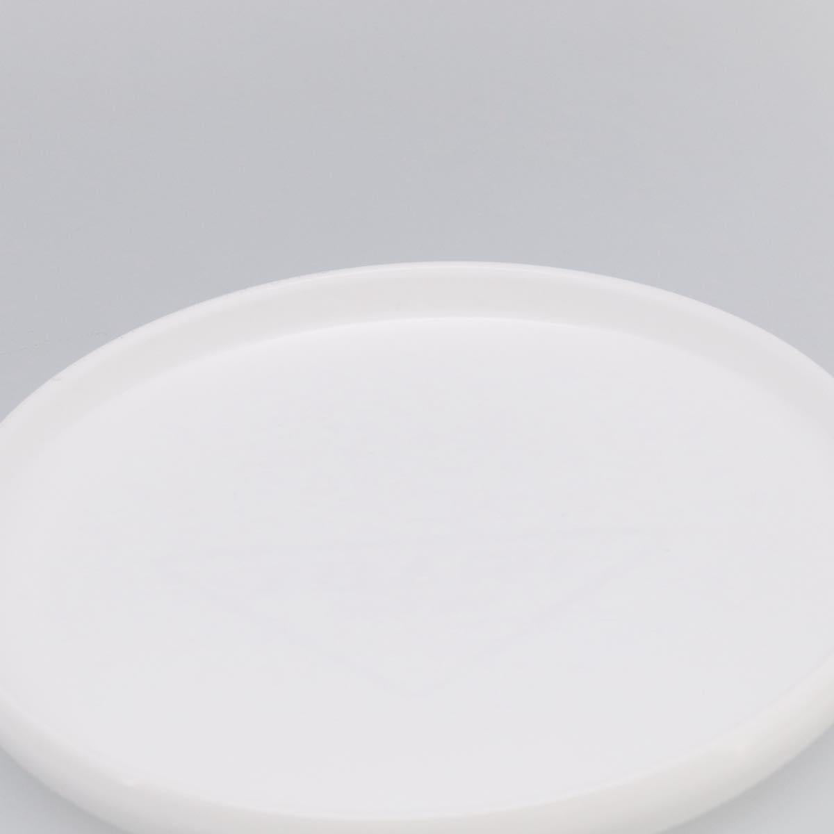 PRADA Frisbee Plastic White Auth ka7250M