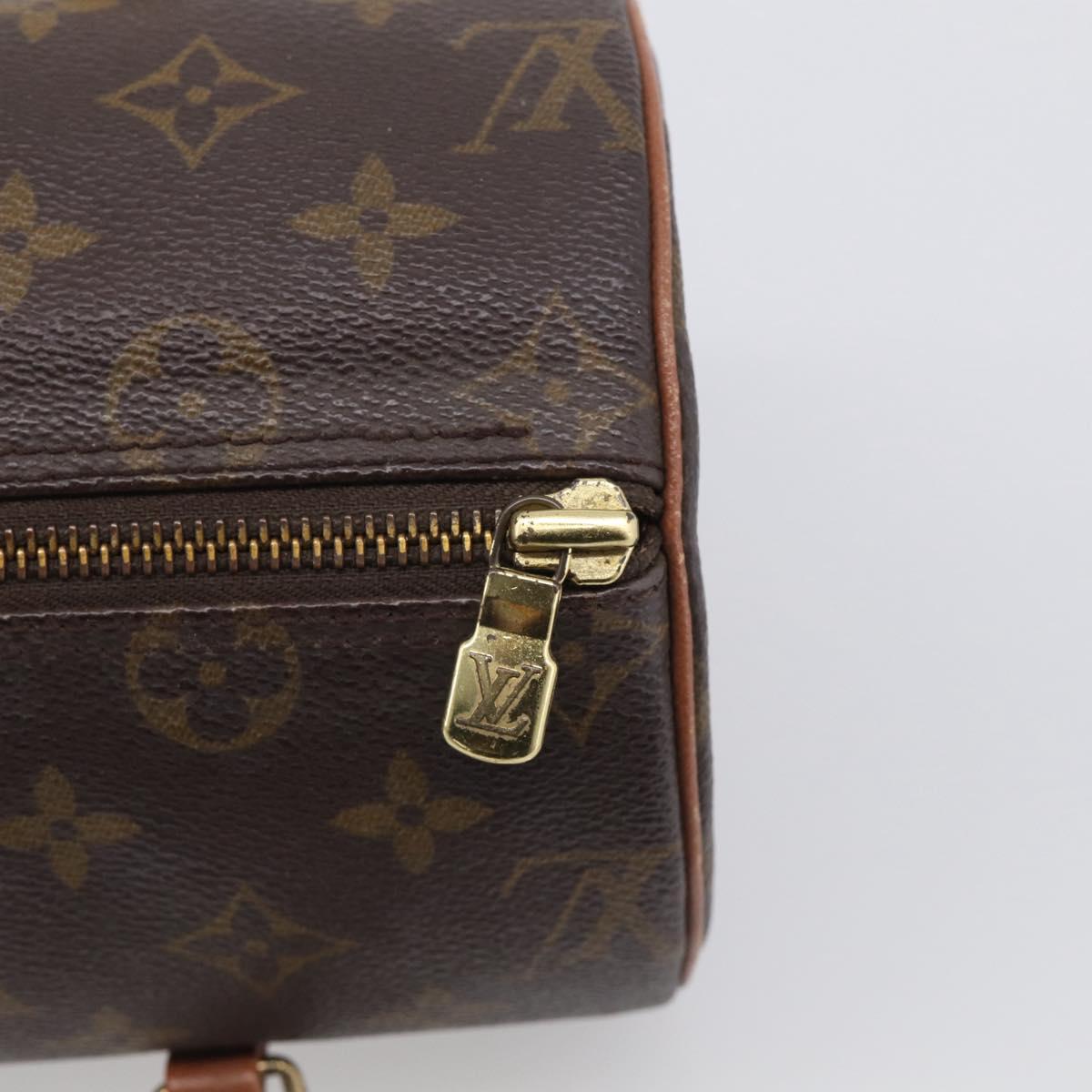 LOUIS VUITTON Monogram Papillon 26 Hand Bag M51386 LV Auth ka7254