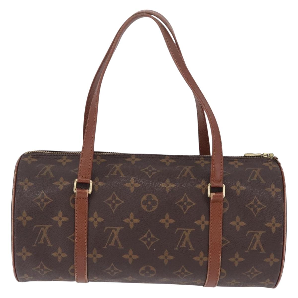 LOUIS VUITTON Monogram Papillon 30 Hand Bag M51365 LV Auth ka7255A