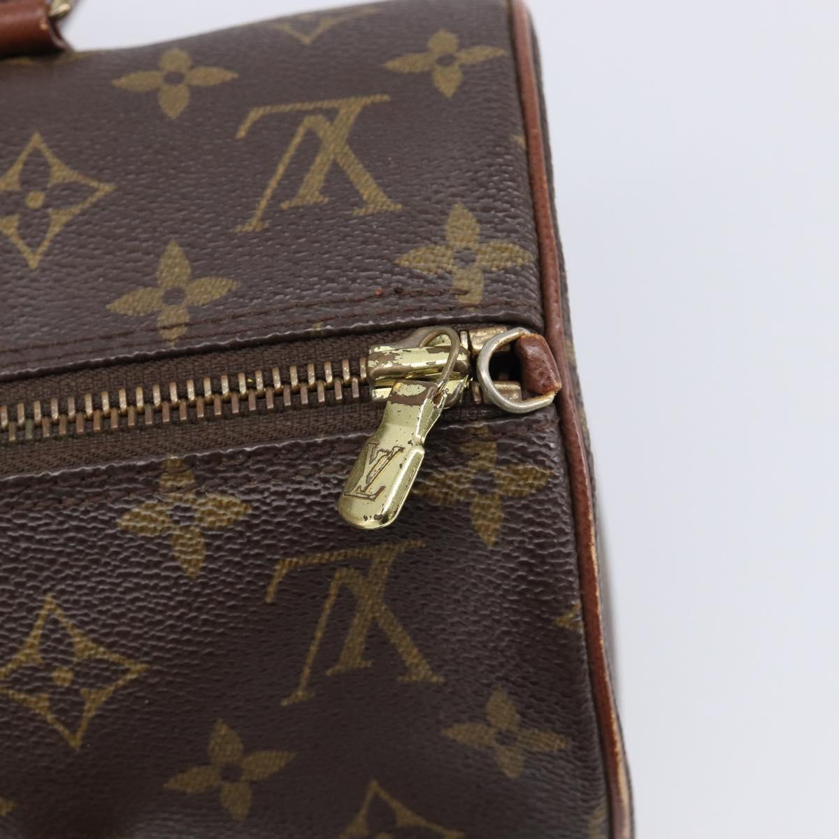 LOUIS VUITTON Monogram Papillon 30 Hand Bag M51365 LV Auth ka7256