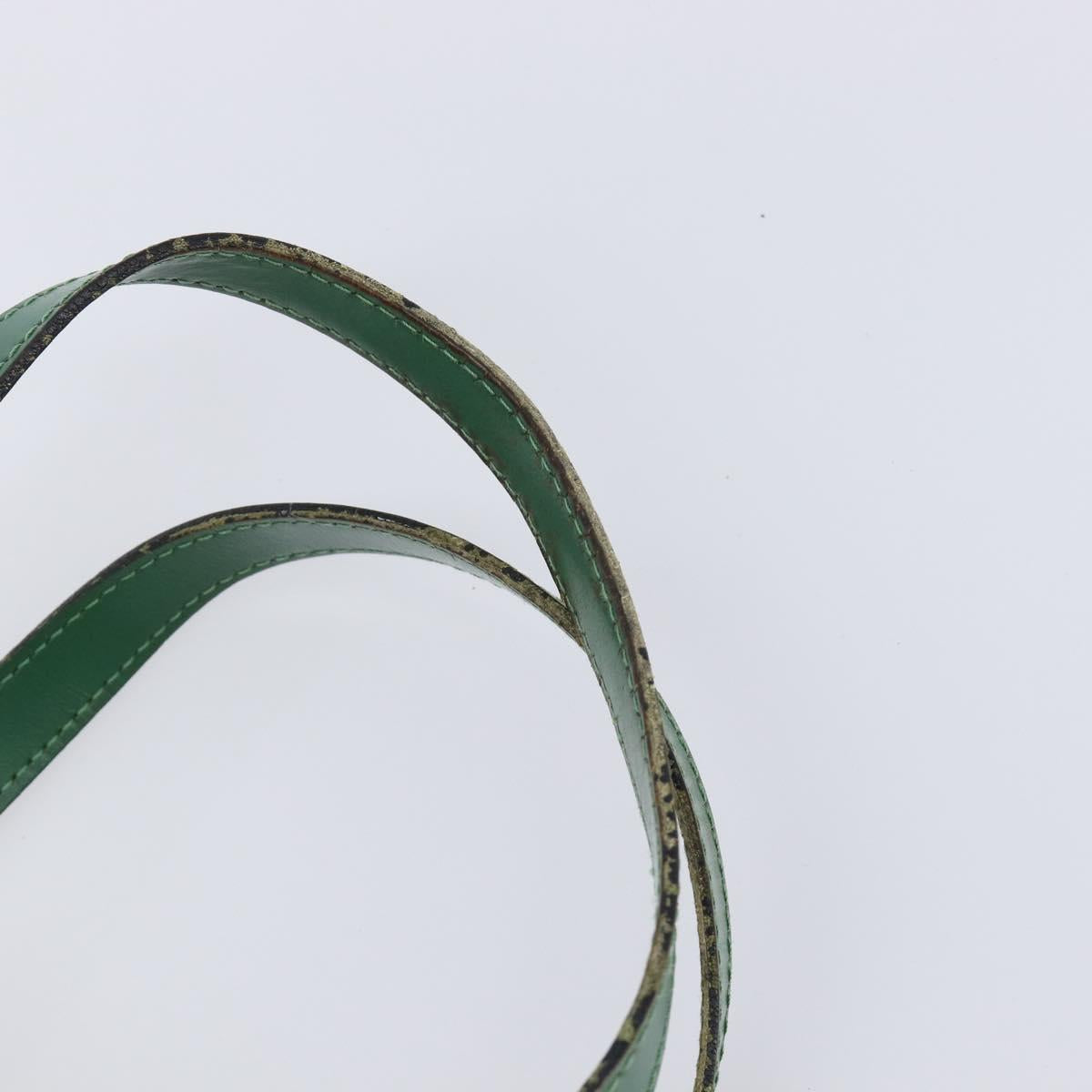LOUIS VUITTON Epi Soufflot Hand Bag Green M52224 LV Auth ka7257