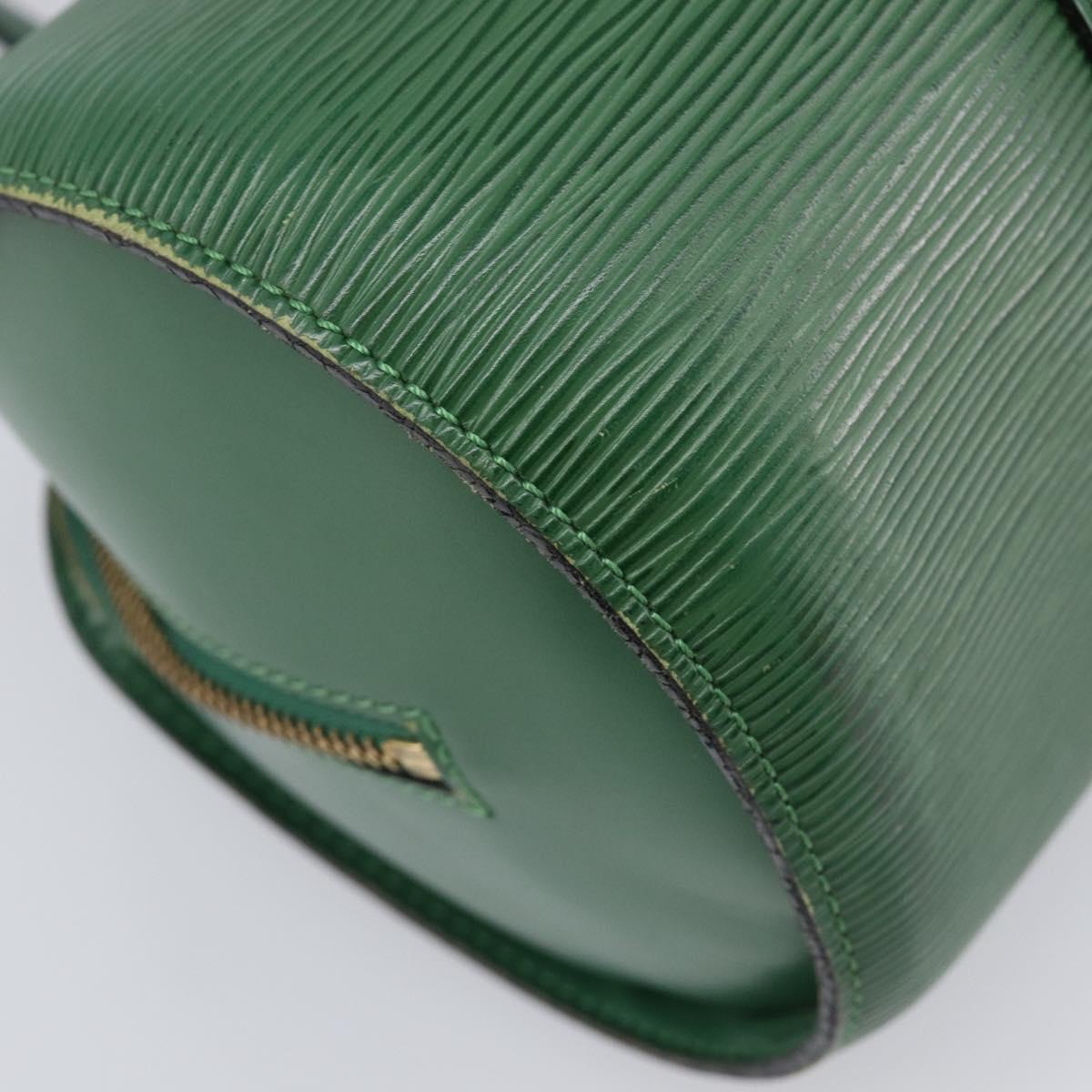 LOUIS VUITTON Epi Soufflot Hand Bag Green M52224 LV Auth ka7257