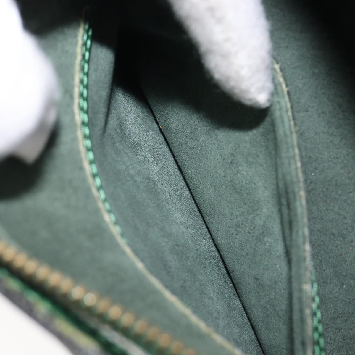 LOUIS VUITTON Epi Soufflot Hand Bag Green M52224 LV Auth ka7257