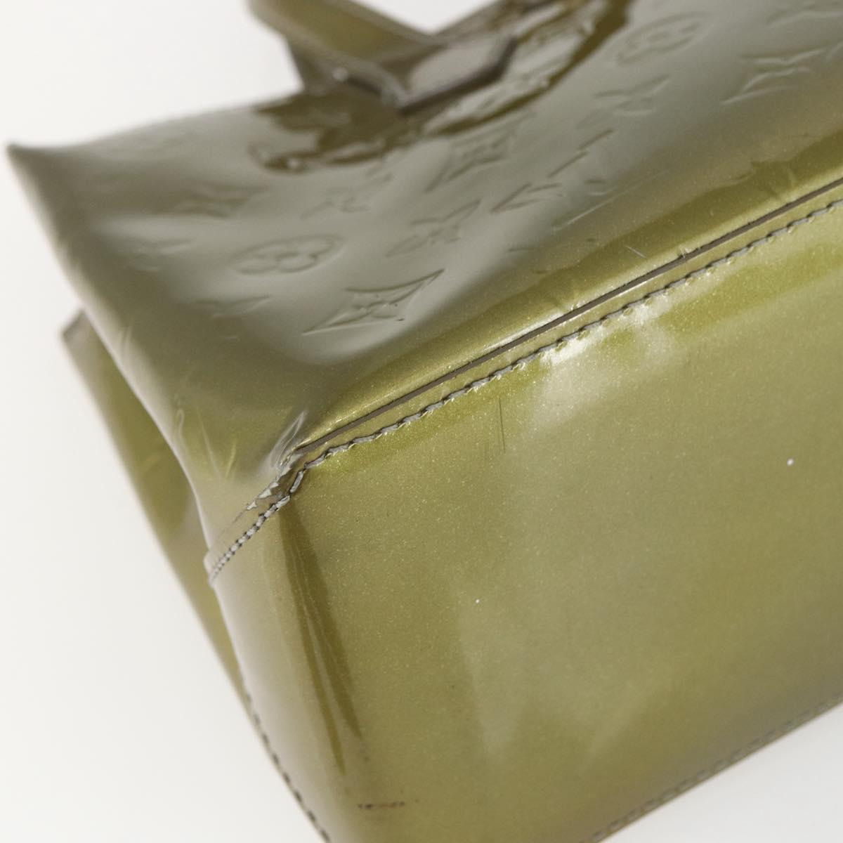 LOUIS VUITTON Monogram Vernis Wilshire PM Bag Gris Art Deco M91627 Auth ka726