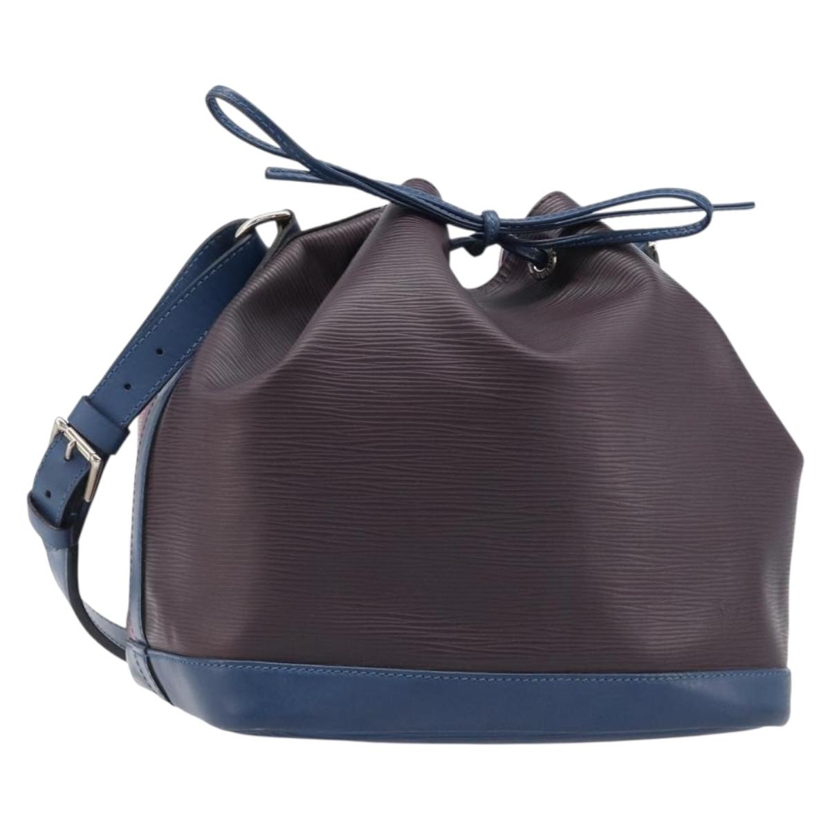 LOUIS VUITTON Epi Petit Noe Shoulder Bag Wine Red LV Auth ka7260V