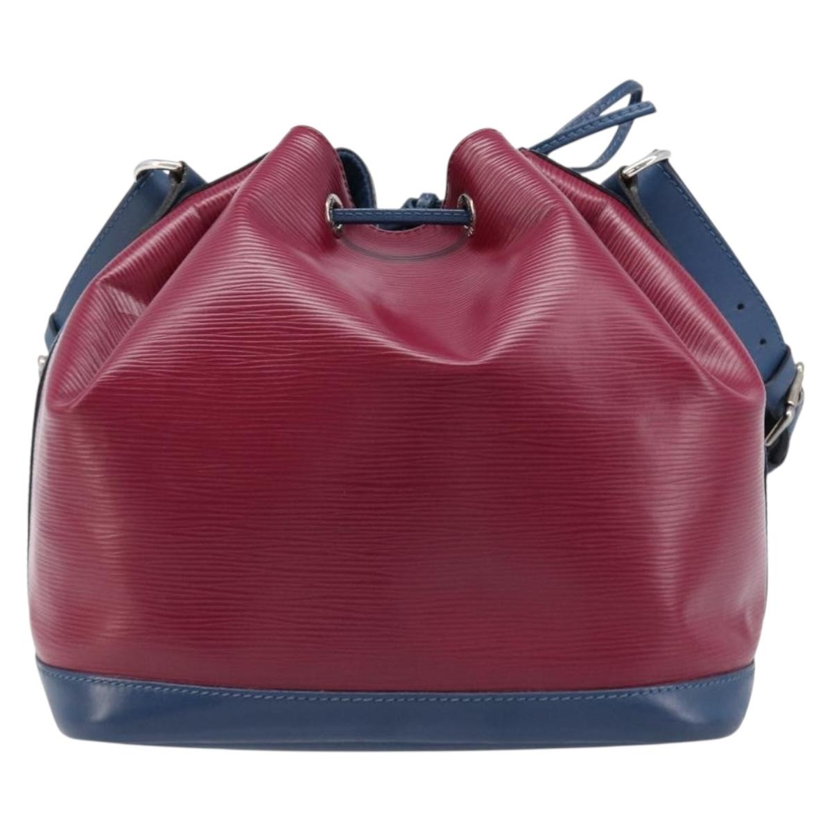 LOUIS VUITTON Epi Petit Noe Shoulder Bag Wine Red LV Auth ka7260V