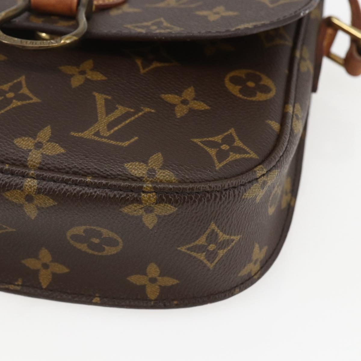 LOUIS VUITTON Monogram Saint Cloud MM Shoulder Bag M51243 LV Auth ka729