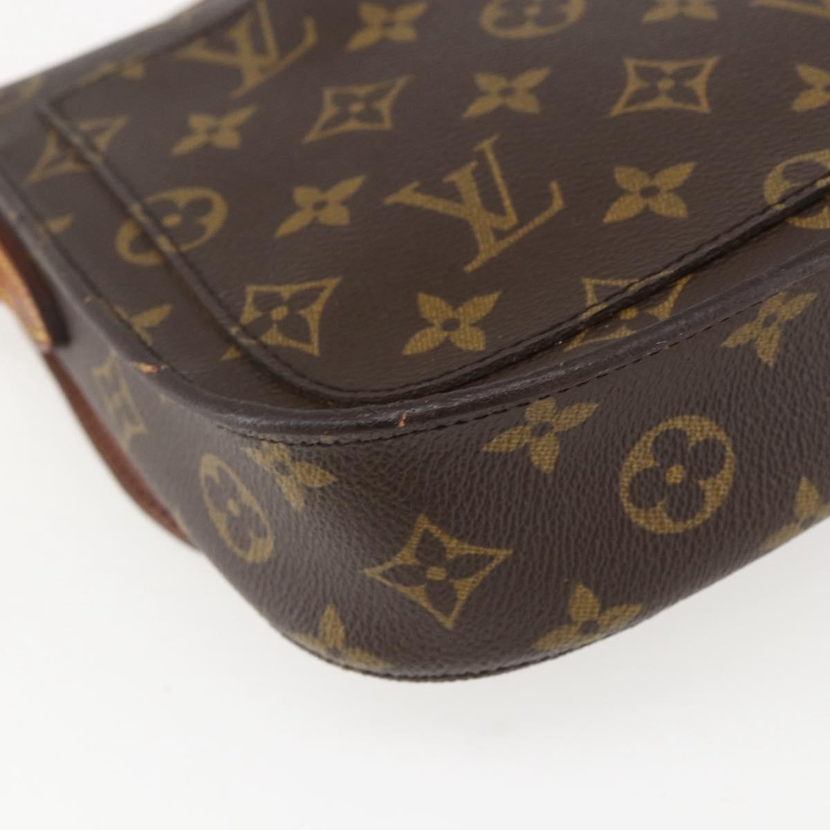 LOUIS VUITTON Monogram Saint Cloud MM Shoulder Bag M51243 LV Auth ka729