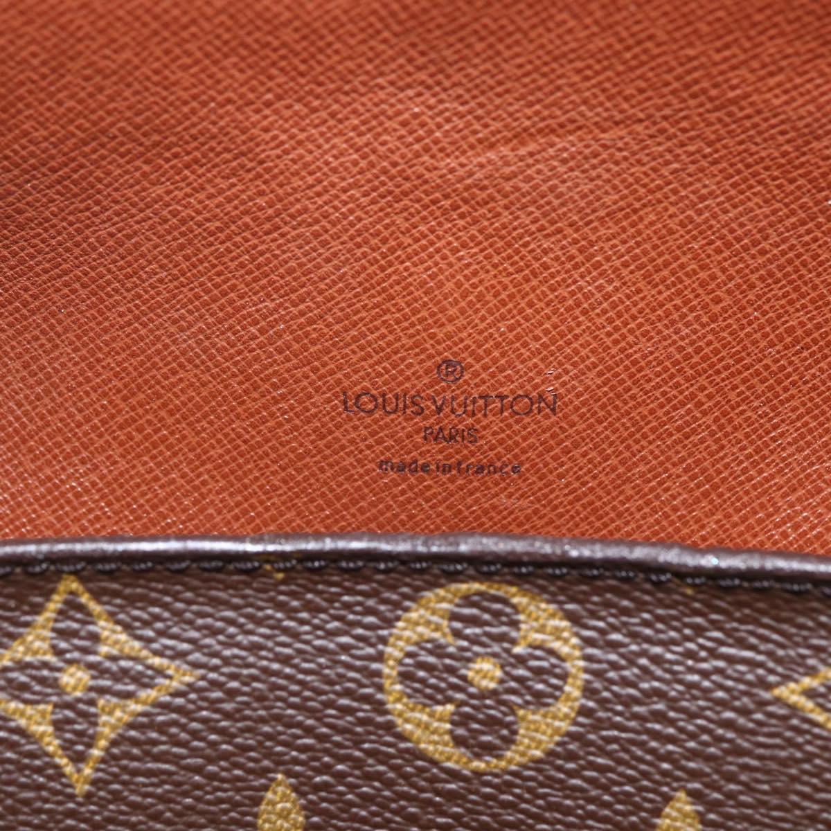LOUIS VUITTON Monogram Saint Cloud MM Shoulder Bag M51243 LV Auth ka729