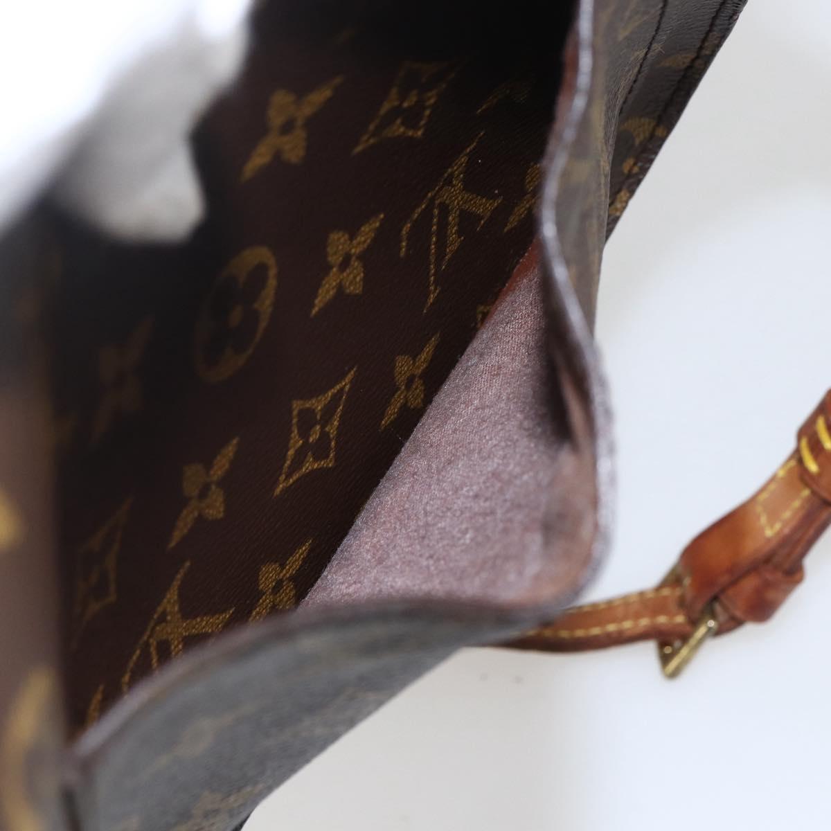 LOUIS VUITTON Monogram Saint Cloud MM Shoulder Bag M51243 LV Auth ka729