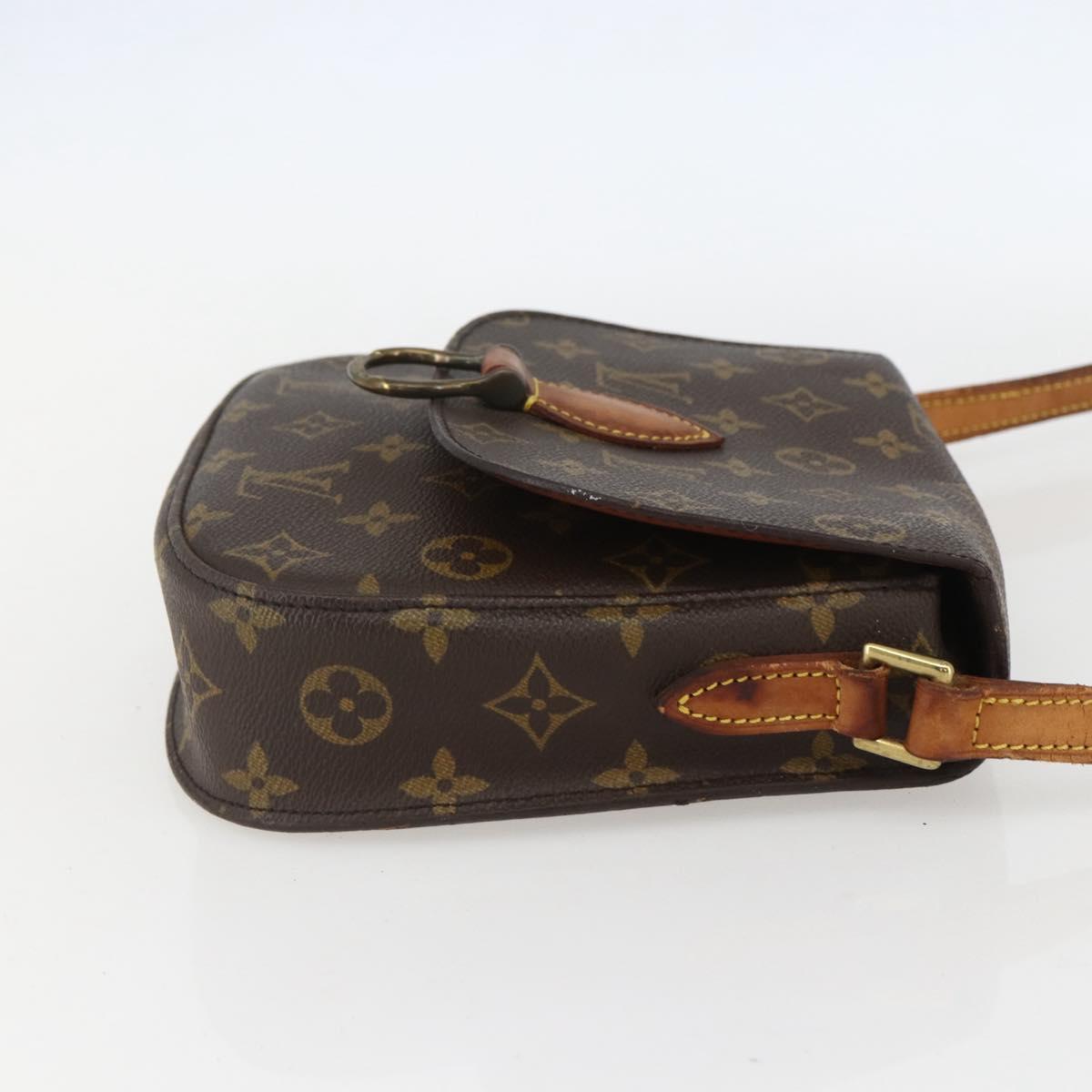 LOUIS VUITTON Monogram Saint Cloud MM Shoulder Bag M51243 LV Auth ka729