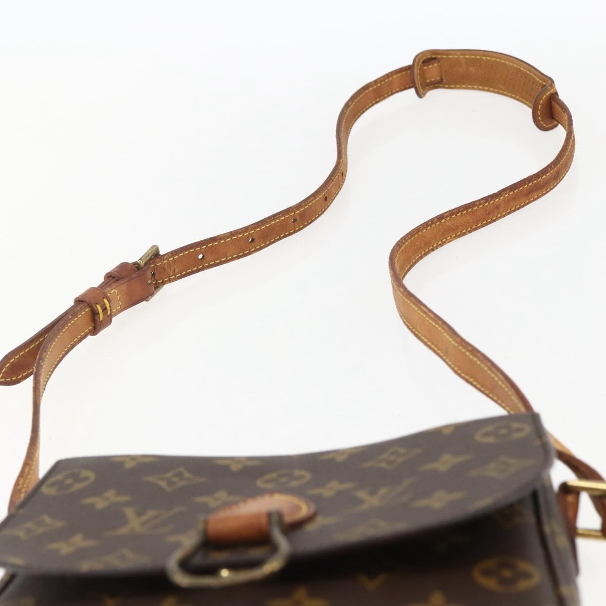 LOUIS VUITTON Monogram Saint Cloud MM Shoulder Bag M51243 LV Auth ka729