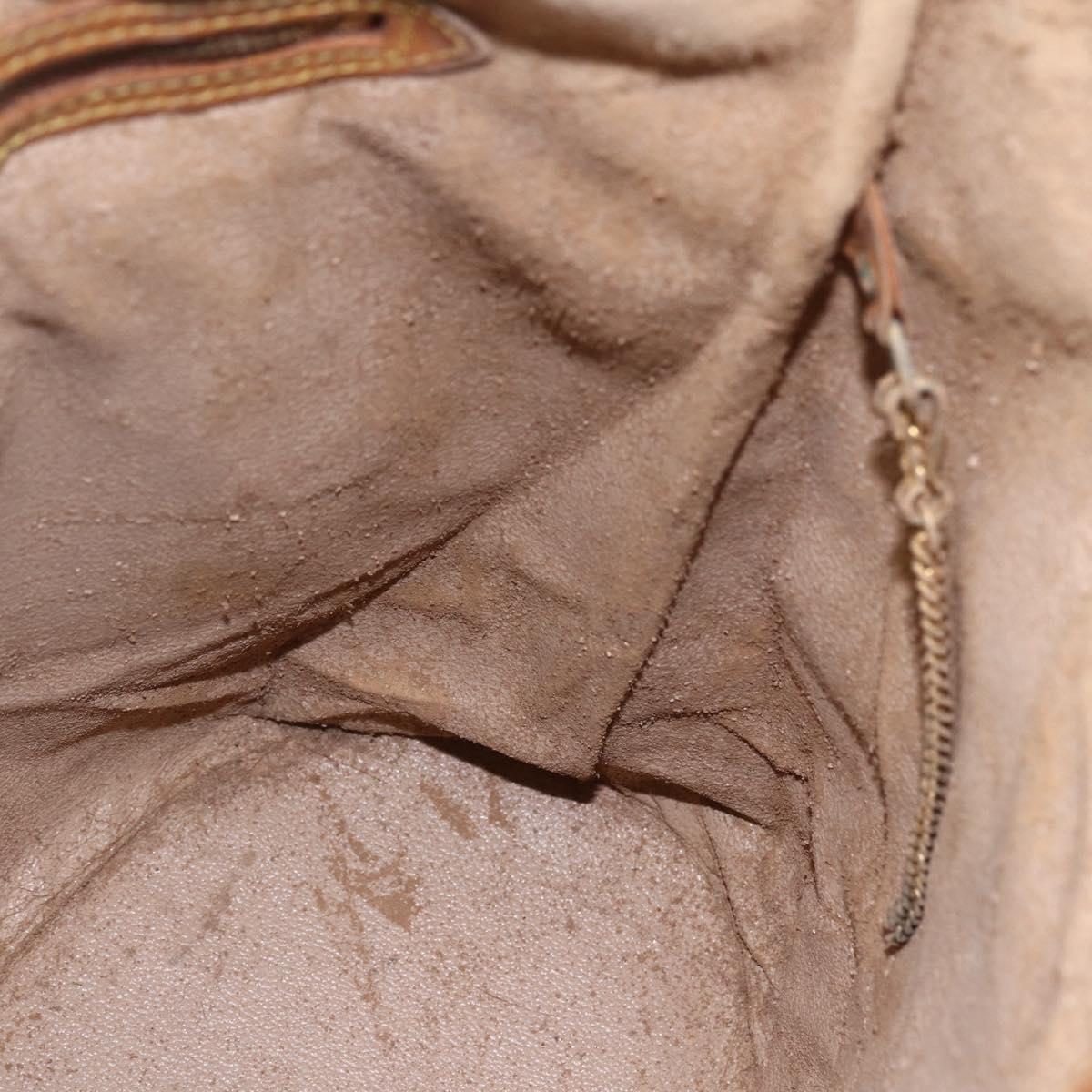 LOUIS VUITTON Monogram Bucket GM Shoulder Bag M42236 LV Auth ka730