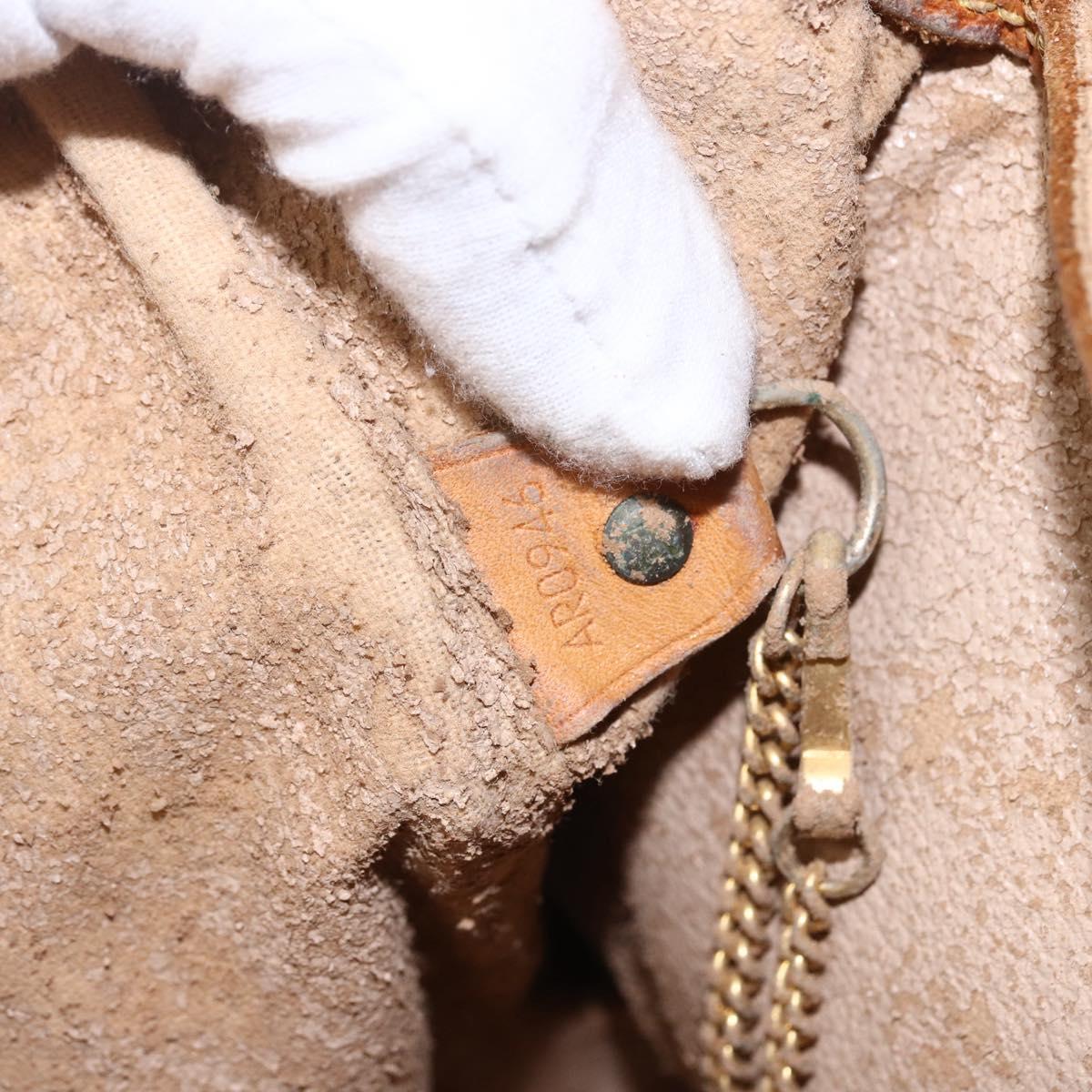 LOUIS VUITTON Monogram Bucket GM Shoulder Bag M42236 LV Auth ka730