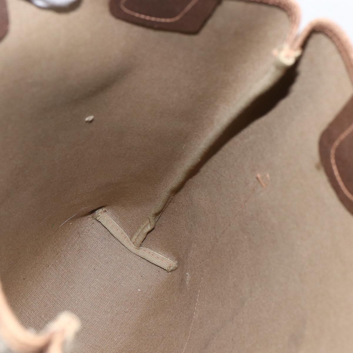 GUCCI GG Supreme Web Sherry Line Tote Bag PVC Beige Red 89 02 003 Auth ka731