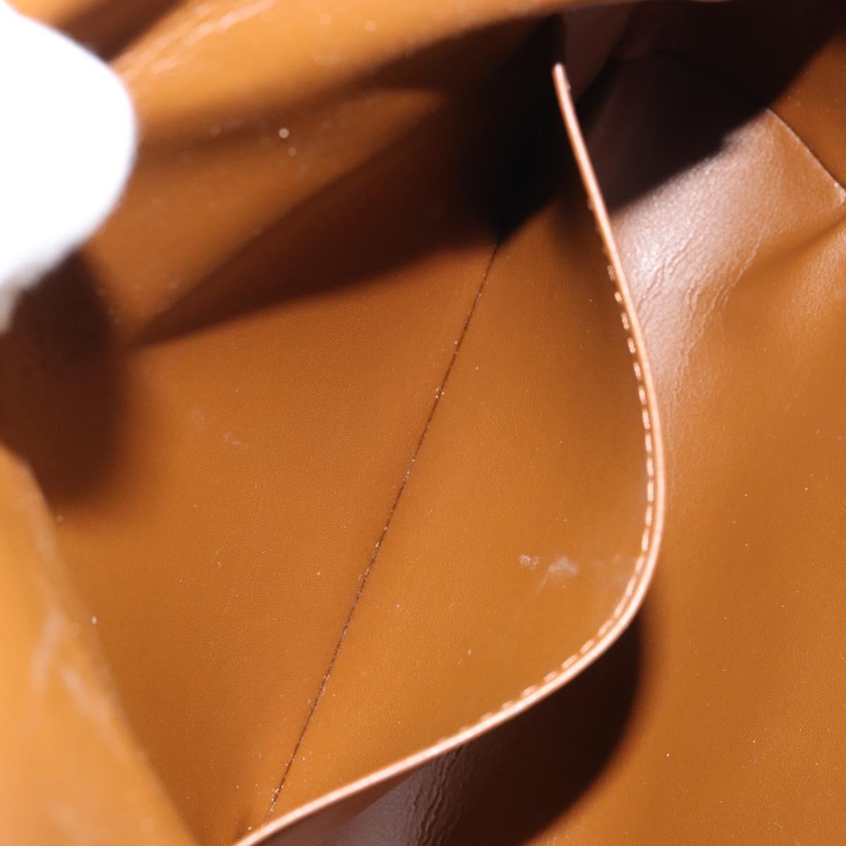 LOUIS VUITTON Monogram Vernis Thompson Street Bag Bronze M91124 LV Auth ka732