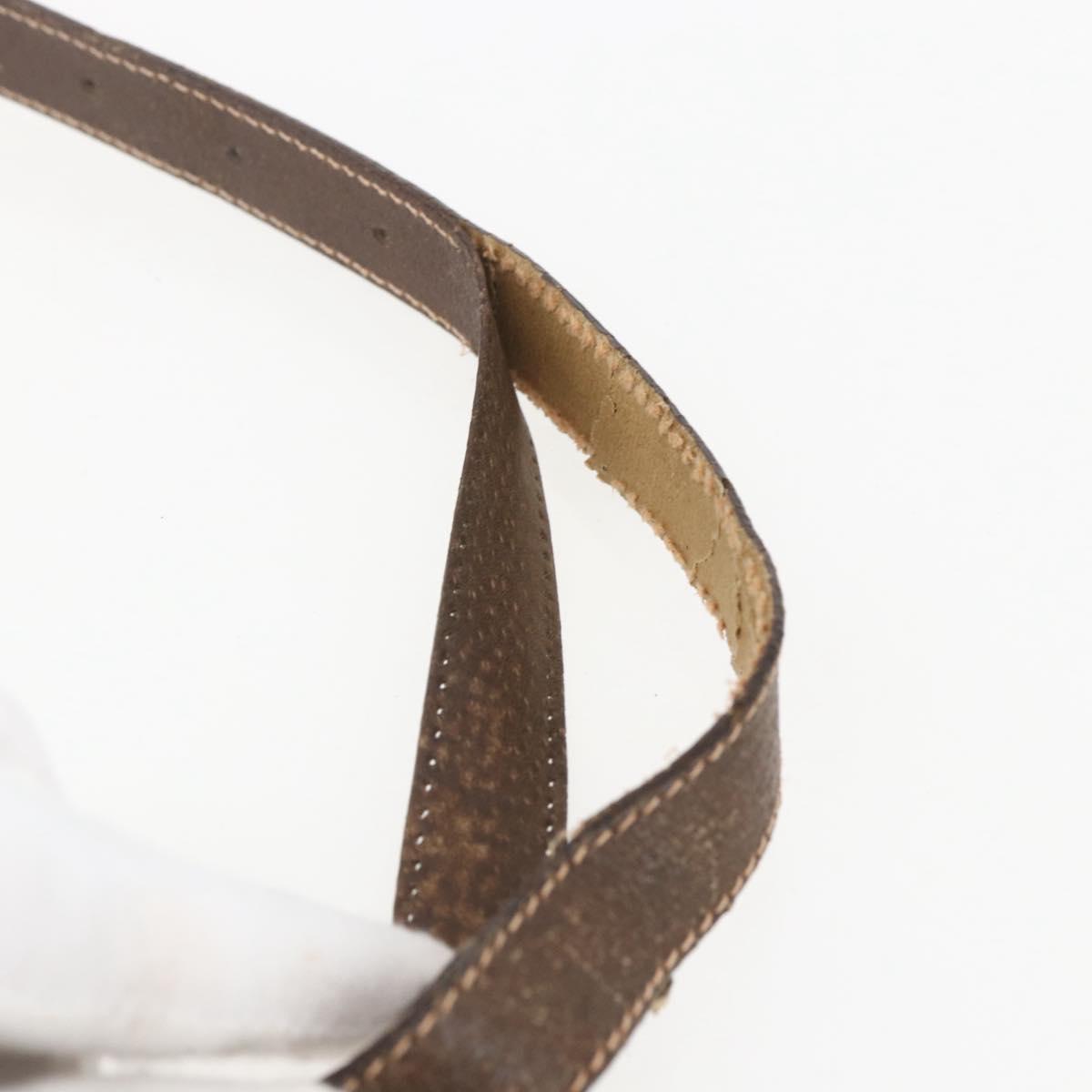 GUCCI GG Supreme Web Sherry Line Bag PVC Beige Gold 89 02 077 Auth ka736