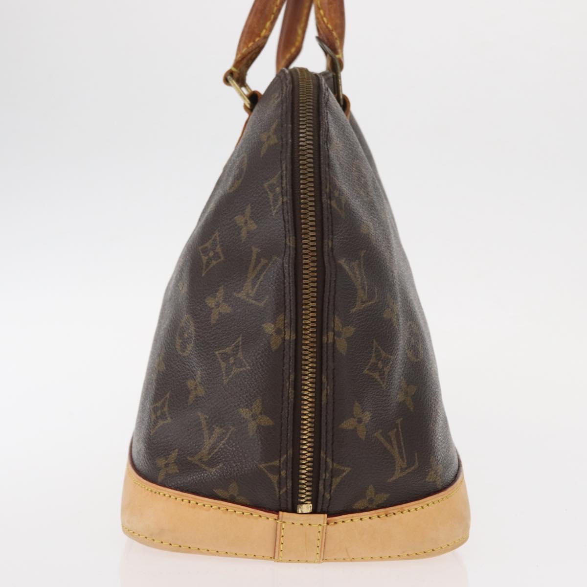 LOUIS VUITTON Monogram Alma Hand Bag M51130 LV Auth ka737