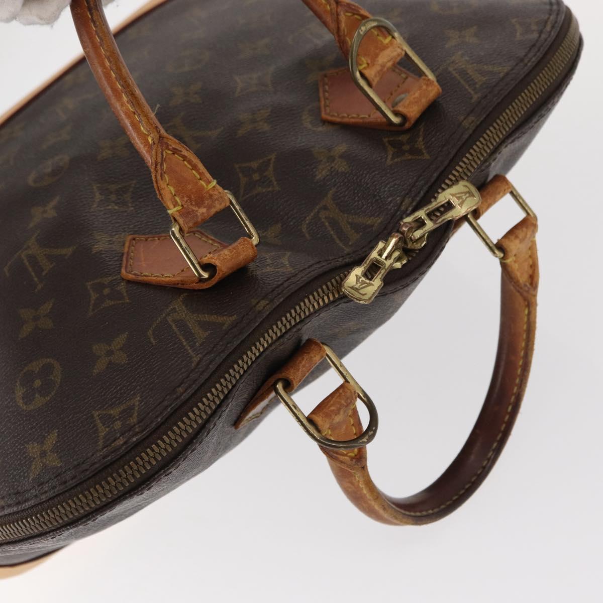 LOUIS VUITTON Monogram Alma Hand Bag M51130 LV Auth ka737