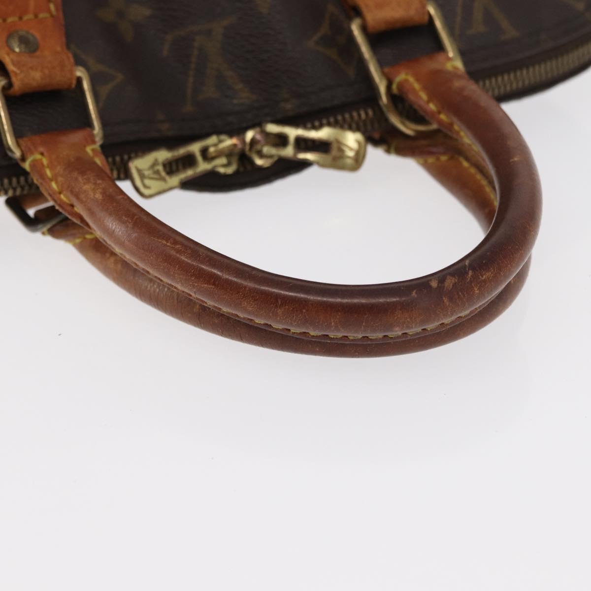LOUIS VUITTON Monogram Alma Hand Bag M51130 LV Auth ka737