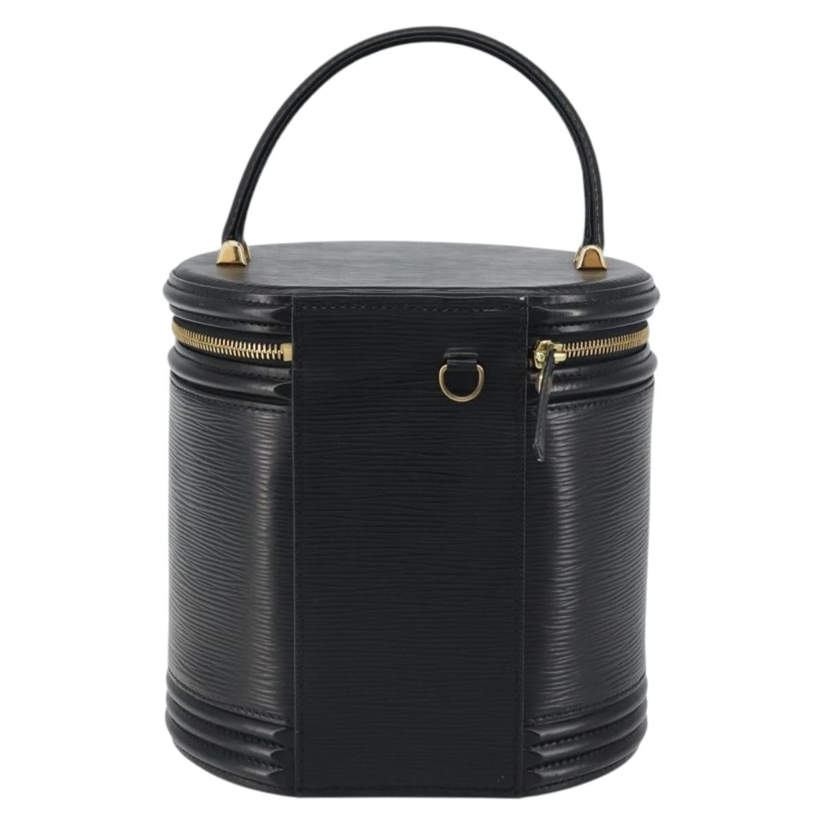 LOUIS VUITTON Epi Cannes Hand Bag Black M48032 LV Auth ka750