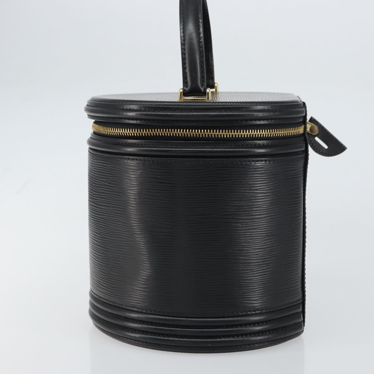 LOUIS VUITTON Epi Cannes Hand Bag Black M48032 LV Auth ka750