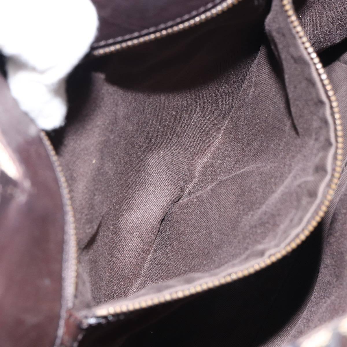 GUCCI GG Canvas Tote Bag Beige Gold 107757 Auth ka751