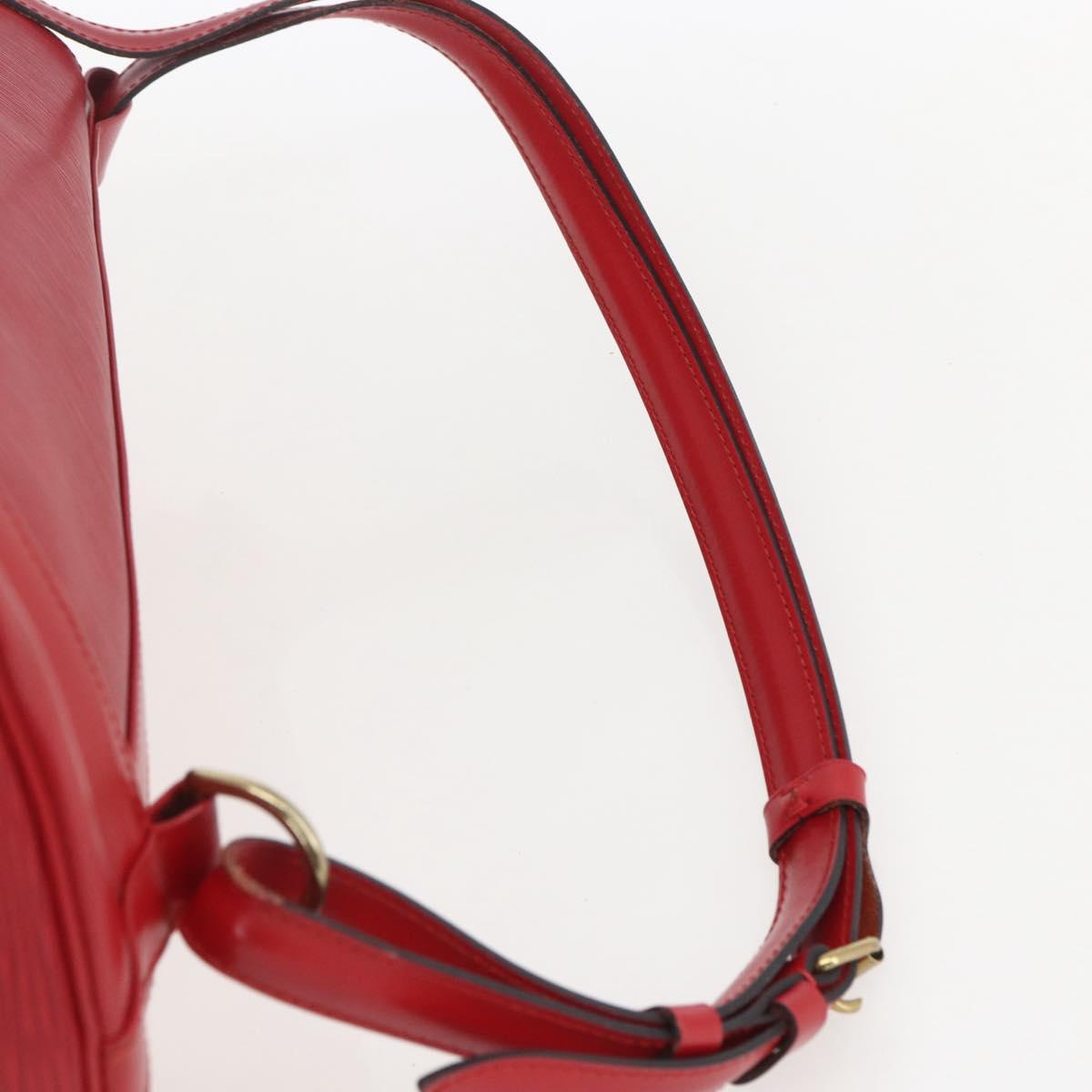 LOUIS VUITTON Epi Randonnee PM Shoulder Bag Red M52357 LV Auth ka752