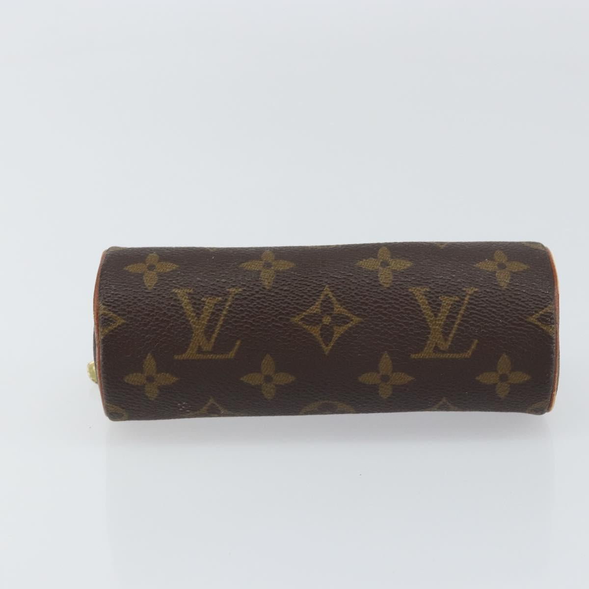 LOUIS VUITTON Monogram Papillon Pouch LV Auth ka754