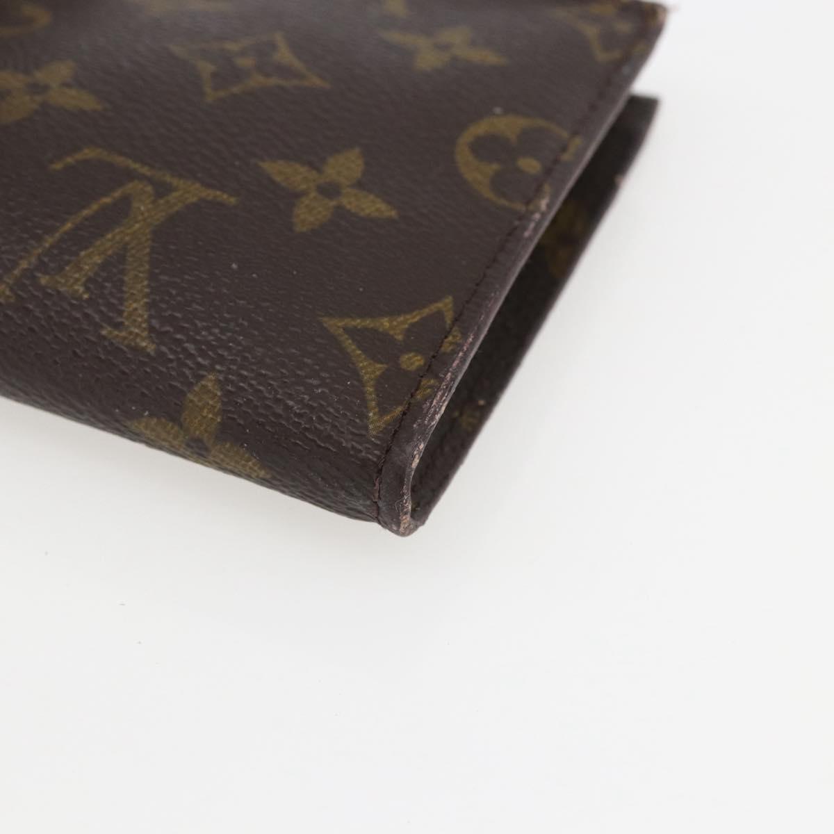 LOUIS VUITTON Monogram Bucket PM Accessory Pouch LV Auth ka755