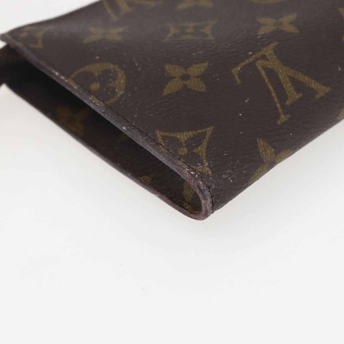 LOUIS VUITTON Monogram Bucket PM Accessory Pouch LV Auth ka755